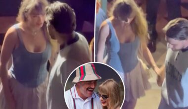 Taylor Swift and Travis Kelce hold hands during NYC date night